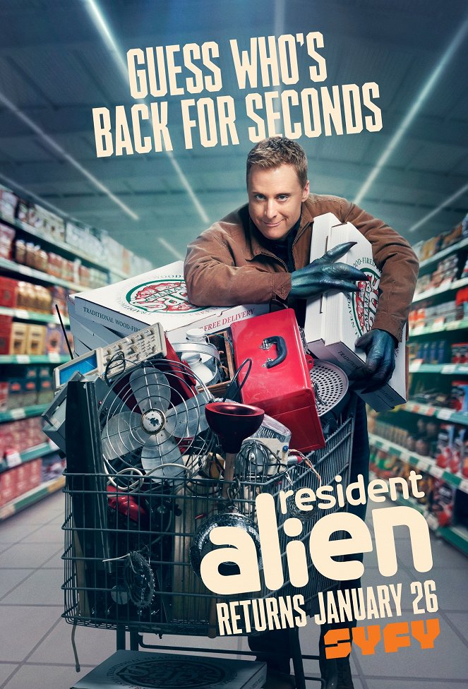 Resident Alien - Resident Alien - Season 2 - Plakáty
