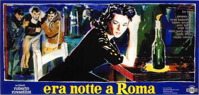 Byla noc v Římě - Plakáty