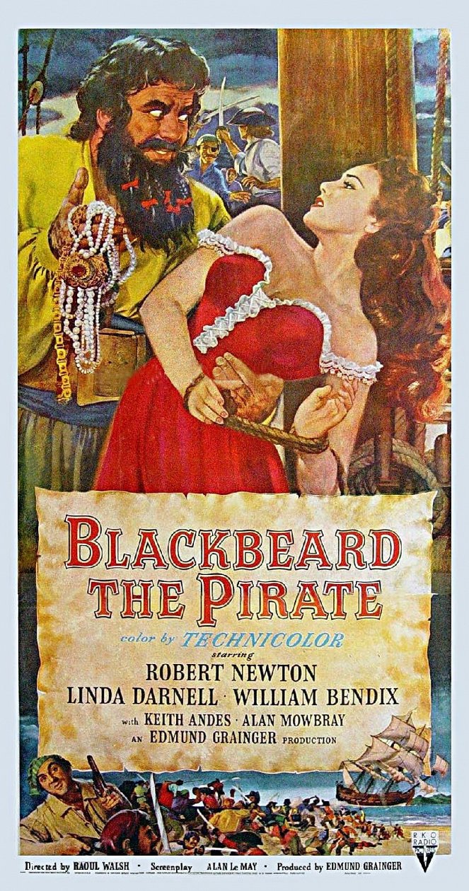 Blackbeard, the Pirate - Plakáty