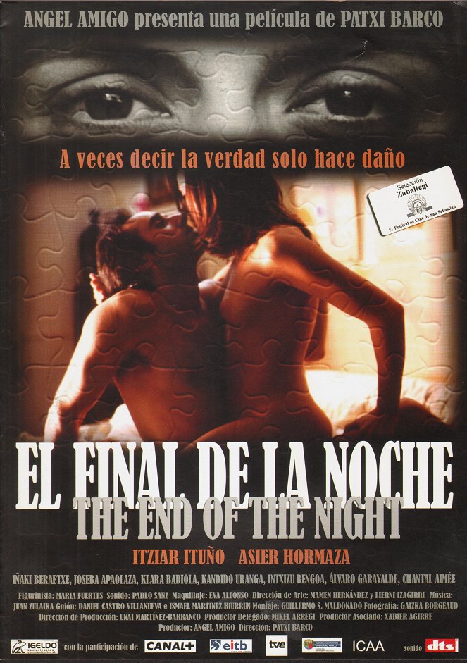 El final de la noche - Plakáty