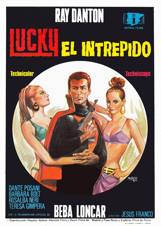 Lucky, el intrépido - Plakáty
