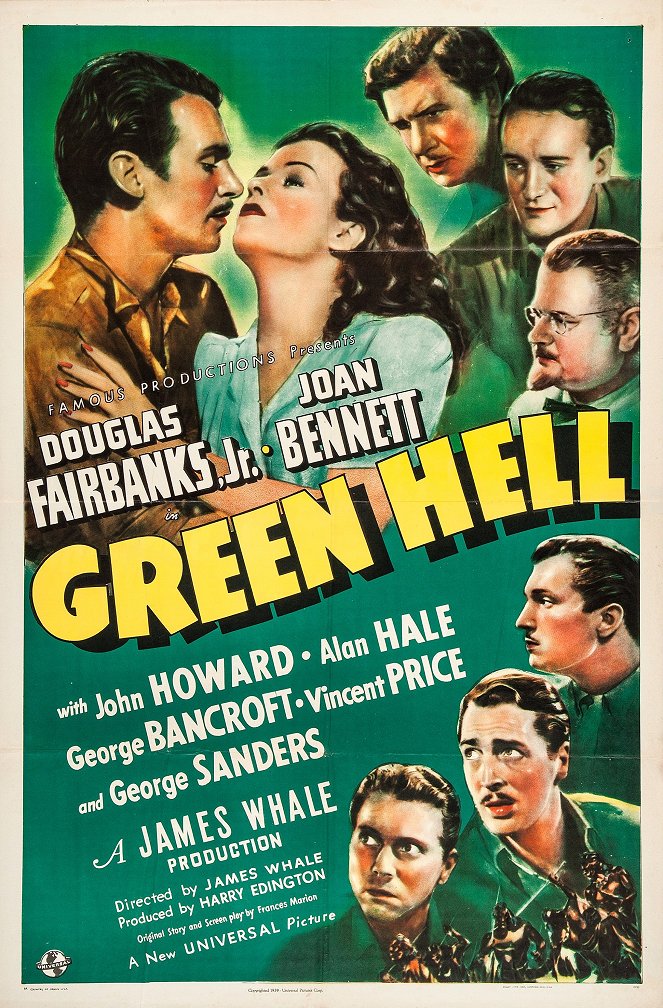 Zelené peklo - Plakáty