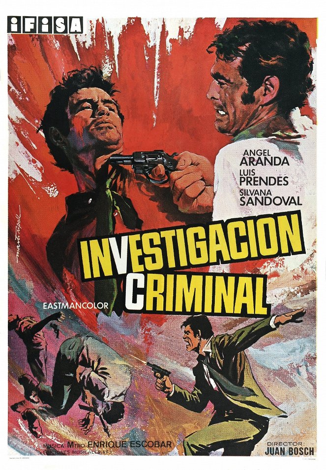 Investigación criminal - Plakáty