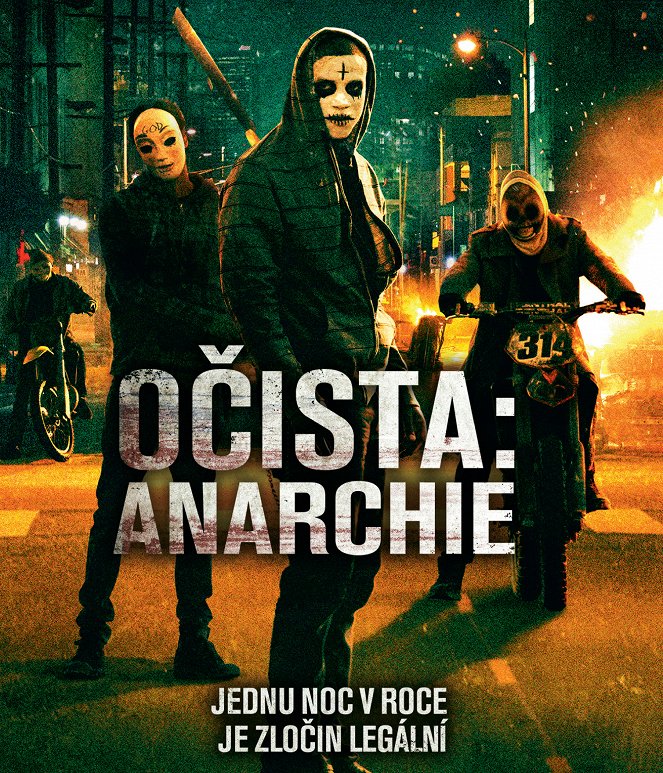 Očista: Anarchie - Plakáty