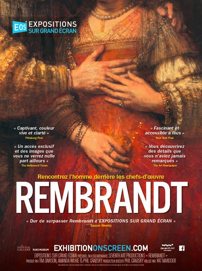 Rembrandt z Národní galerie v Londýně, a Rijksmusea v Amsterdamu - Plakáty