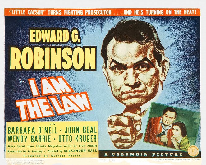 I Am the Law - Plakáty