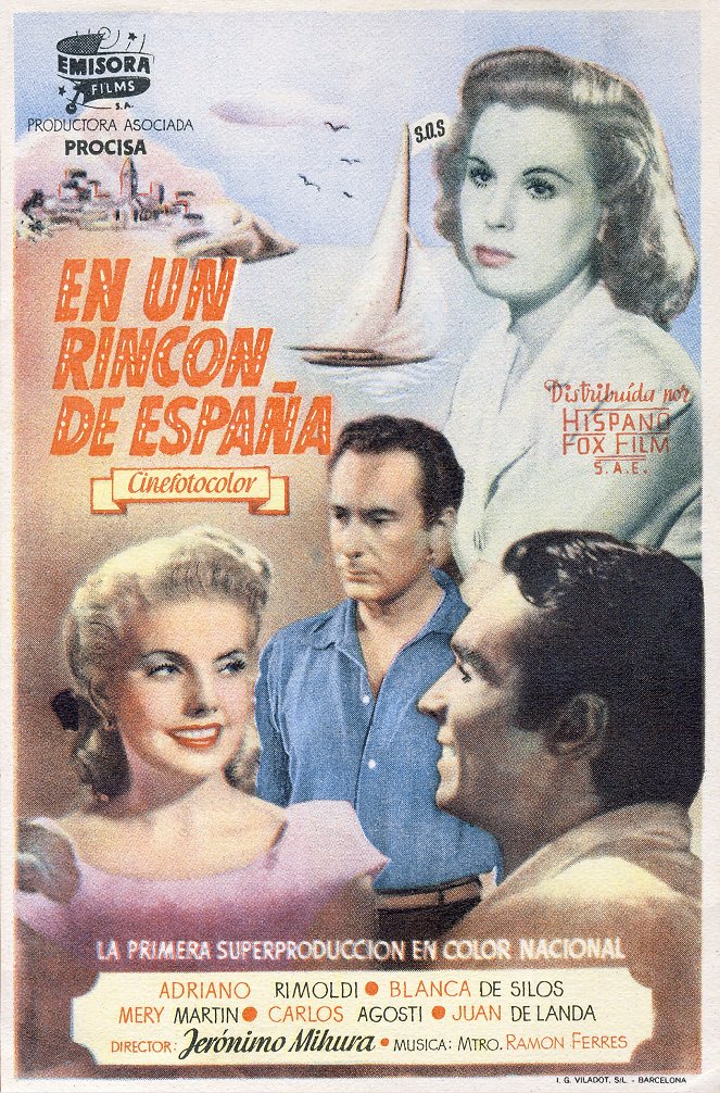 En un rincón de España - Plakáty