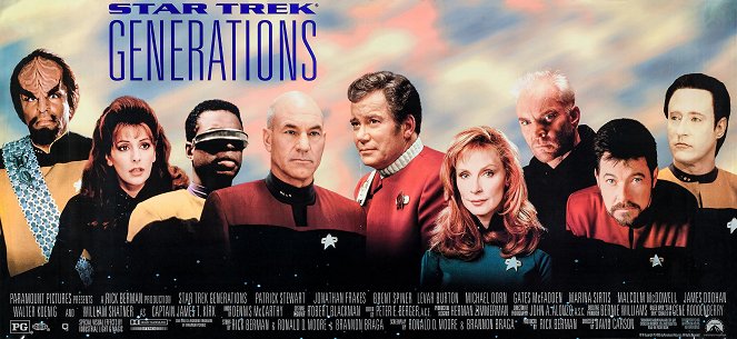 Star Trek VII: Generace - Plakáty