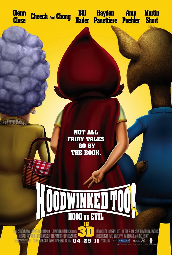 Hoodwinked Too! Hood vs. Evil - Plakáty