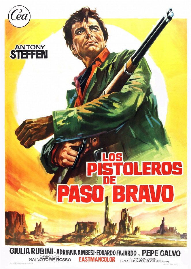 Uno straniero a Paso Bravo - Plakáty