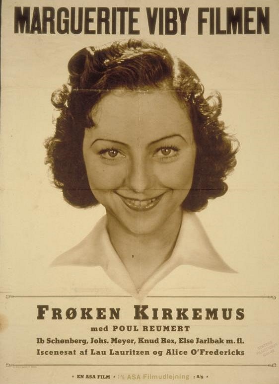 Frøken Kirkemus - Plakáty