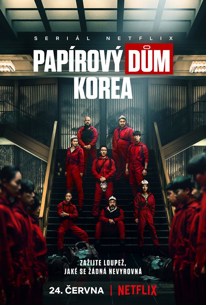 Papírový dům: Korea - Plakáty