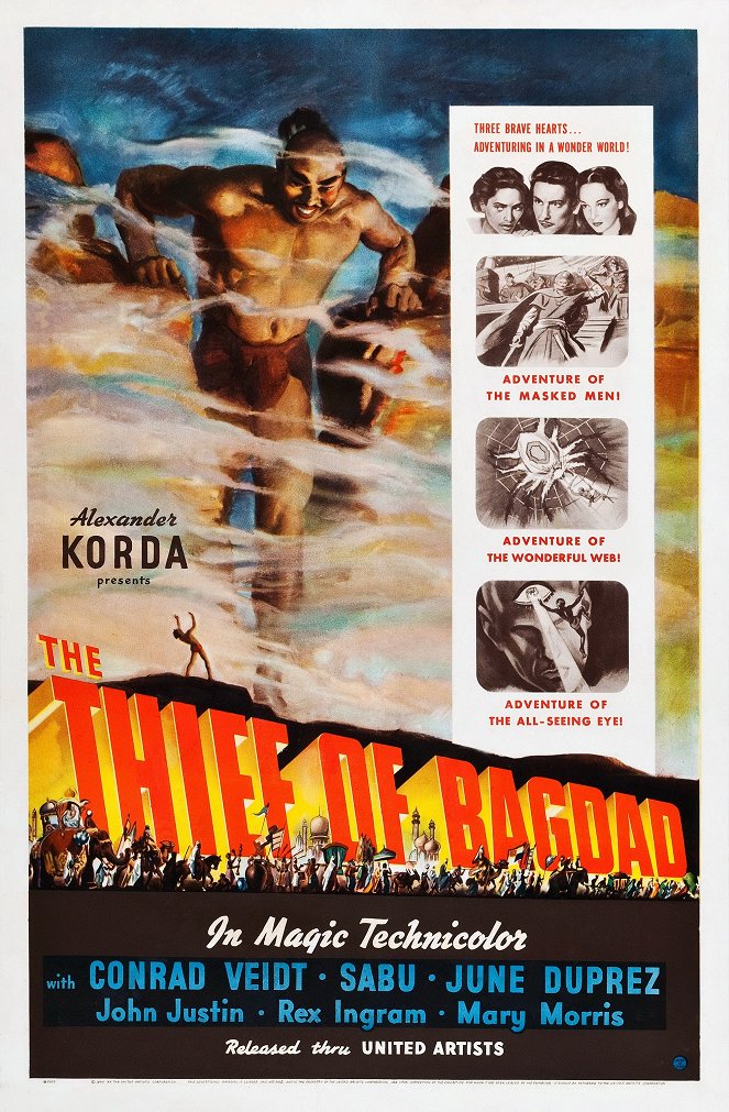 Zloděj z Bagdadu - Plakáty