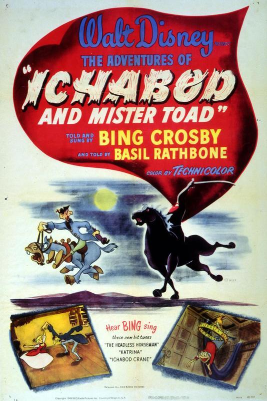 The Adventures of Ichabod and Mr. Toad - Plakáty