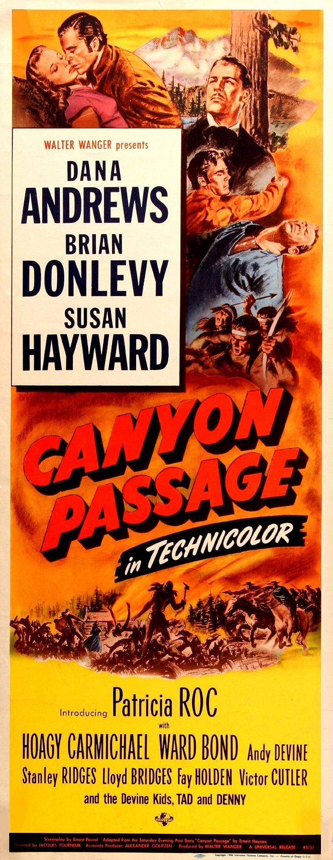 Canyon Passage - Plakáty