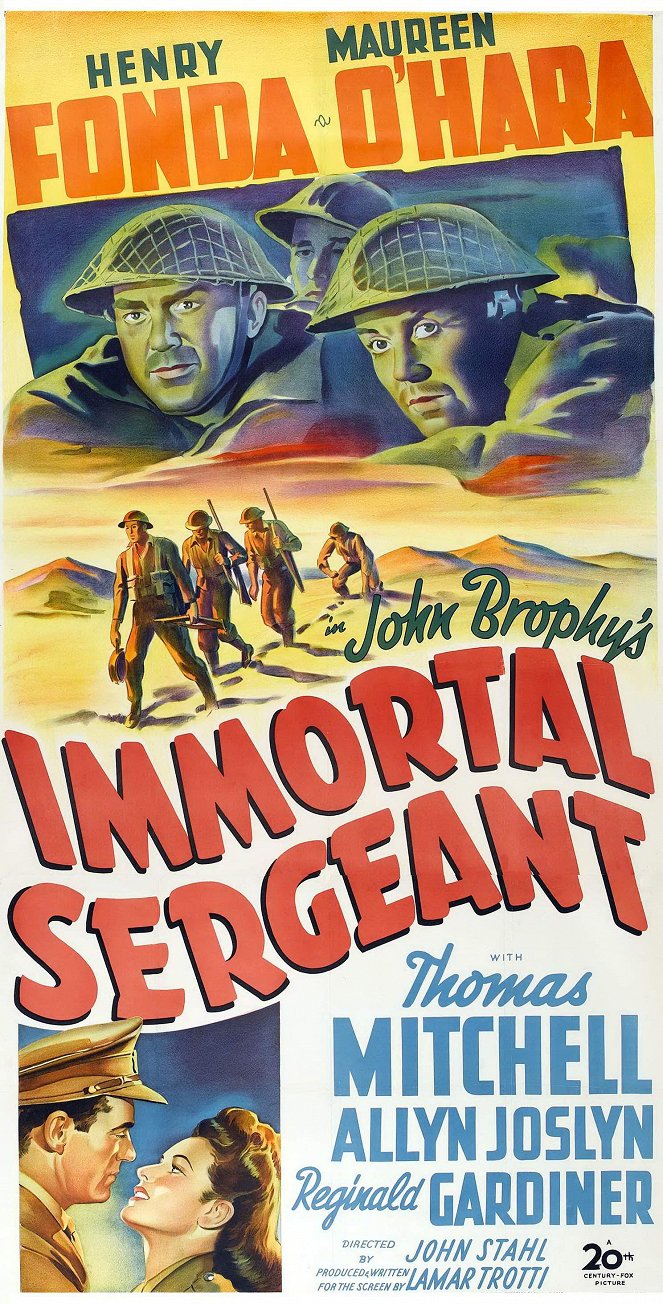 Immortal Sergeant - Plakáty
