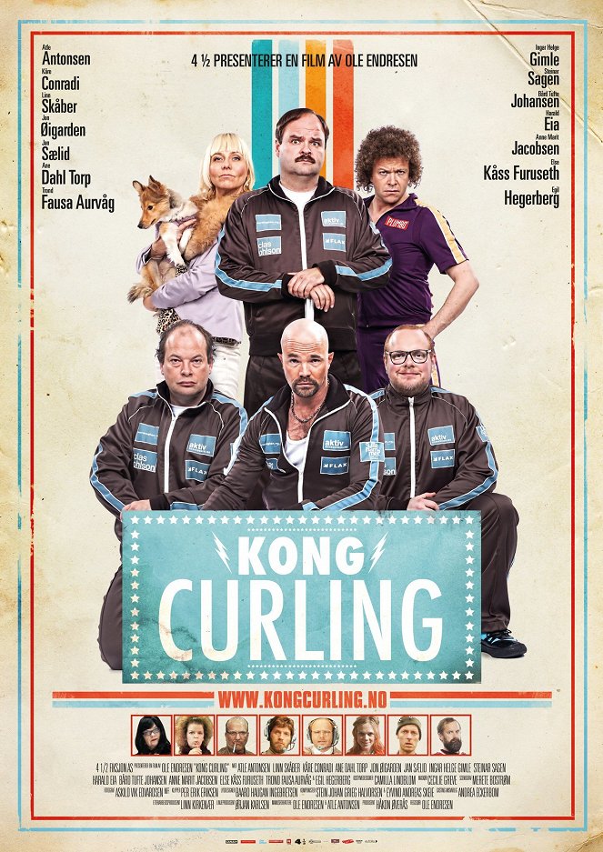 Král curlingu - Plakáty