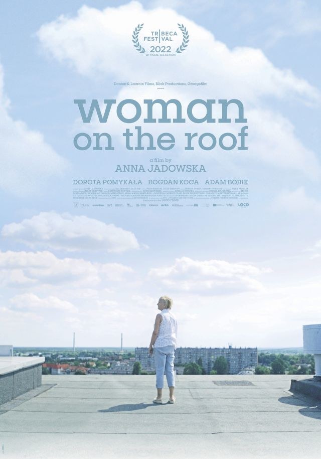 Žena na střeše - Plakáty