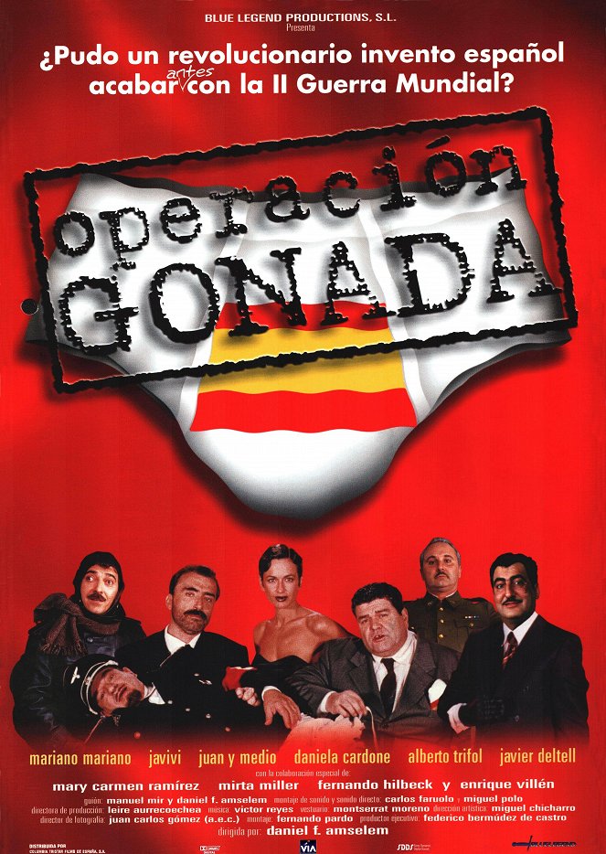 Operación gónada - Plakáty