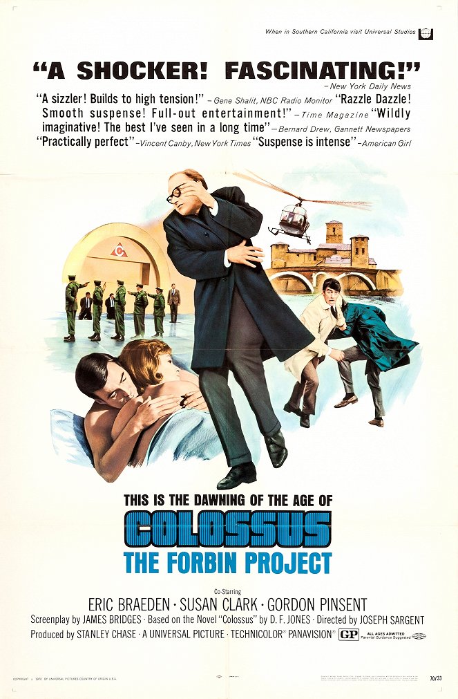 Colossus: The Forbin Project - Plakáty