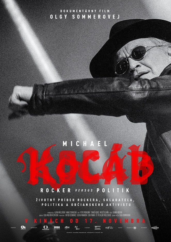 Michael Kocáb – rocker versus politik - Plakáty