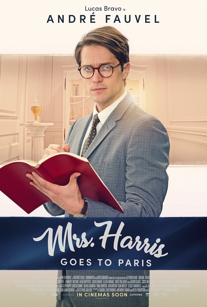 Paní Harrisová jede do Paříže - Plakáty