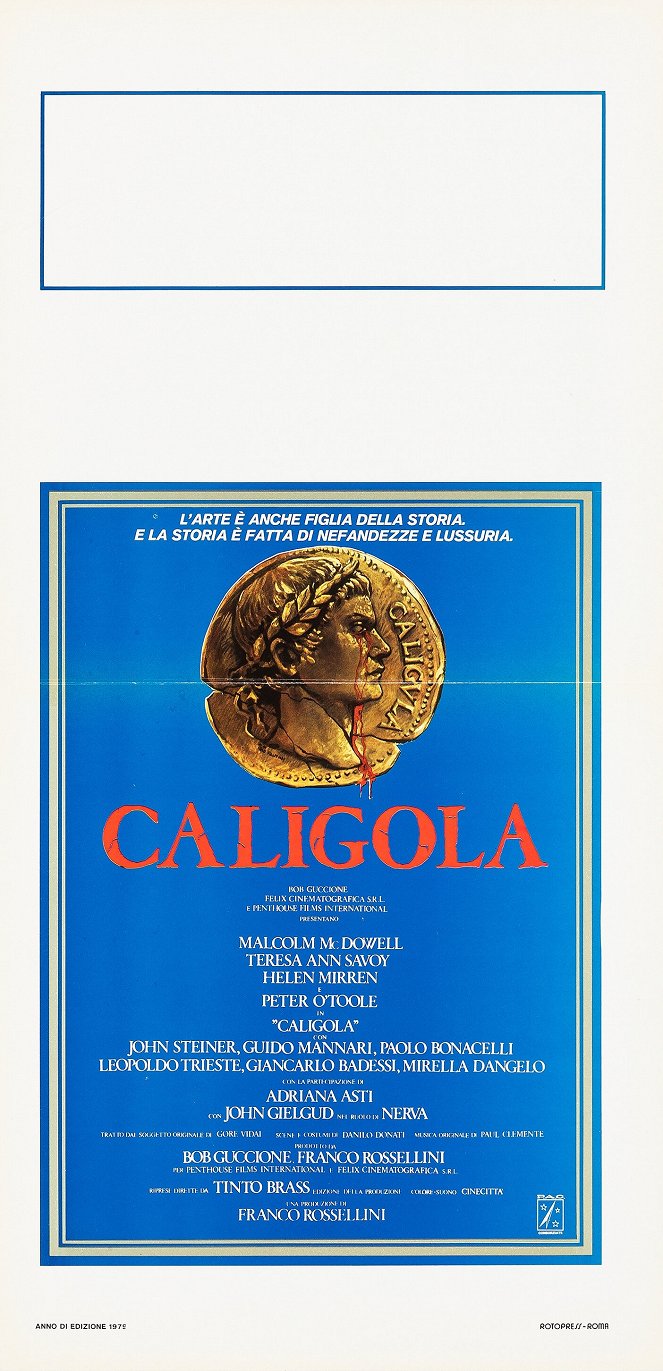 Caligula - Plakáty
