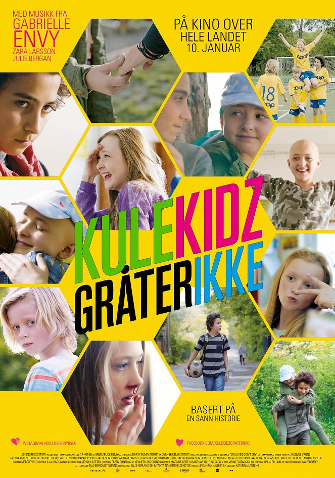 Kule kidz gråter ikke - Plakáty