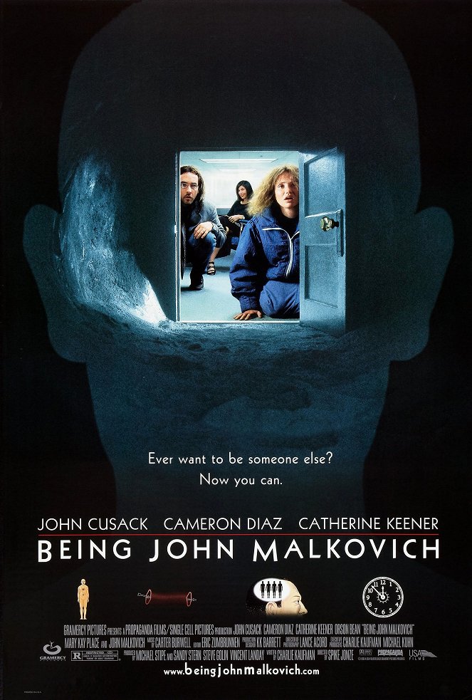 V kůži Johna Malkoviche - Plakáty