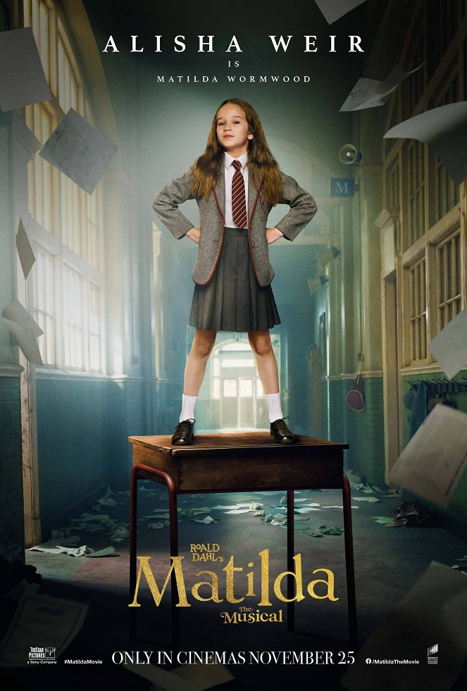 Matilda Roalda Dahla: Muzikál - Plakáty