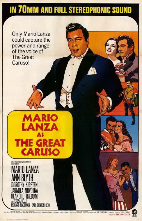 Velký Caruso - Plakáty