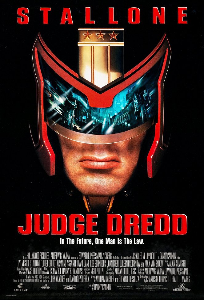 Soudce Dredd - Plakáty