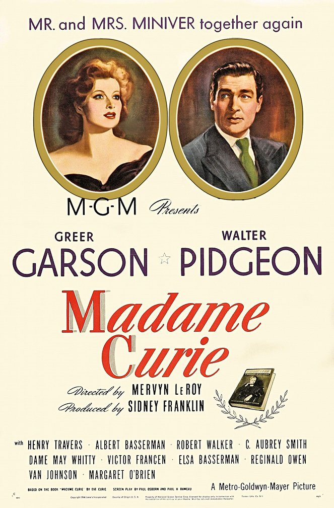 Madam Curie - Plakáty