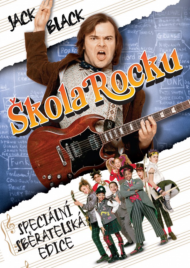 Škola rocku - Plakáty