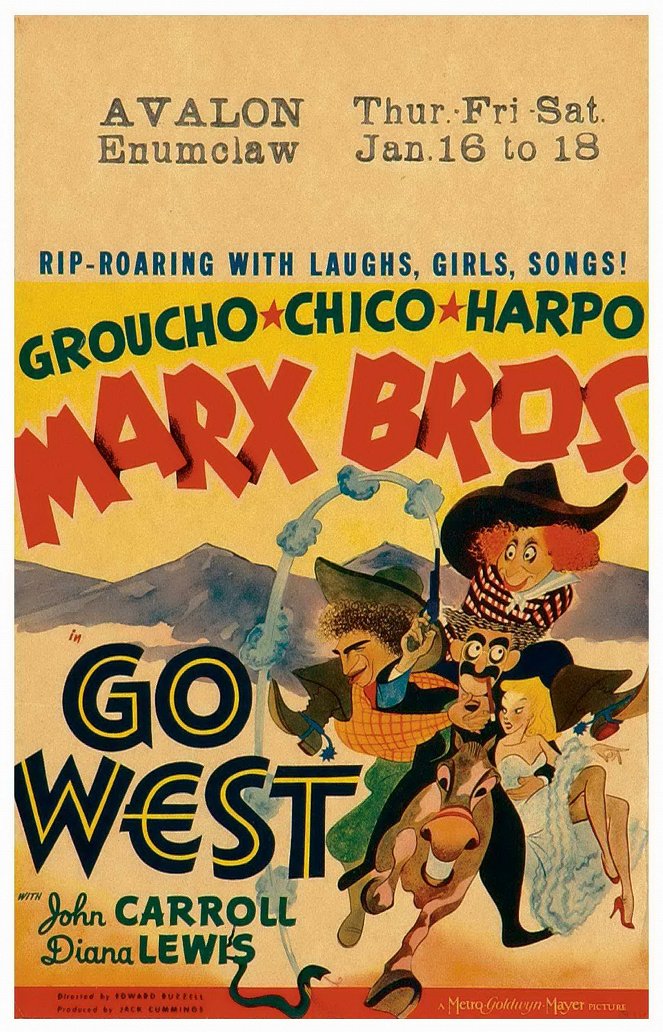 Jdi na Západ - Plakáty