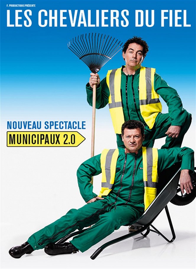 Les Chevaliers du fiel - Municipaux 2.0 - Plakáty
