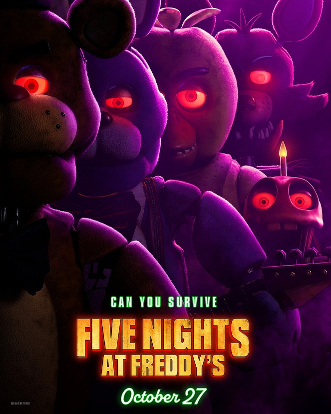 Pět nocí u Freddyho - Plakáty