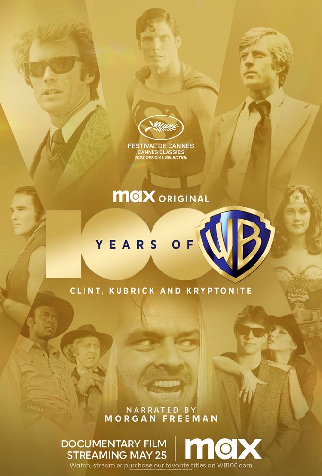 100 rokov štúdia Warner Bros. - Clint, Kubrick a kryptonit - Plagáty