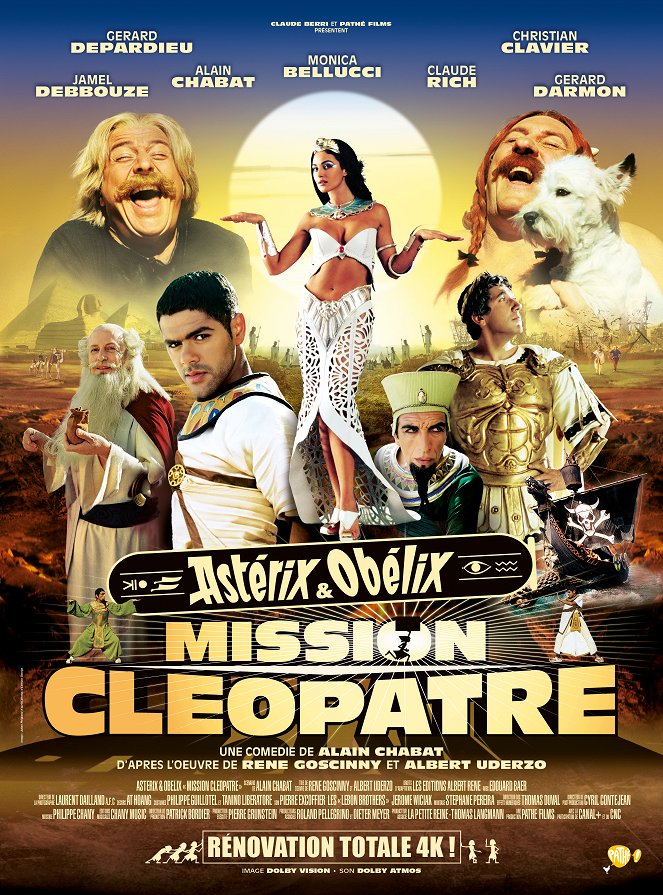Asterix a Obelix: Mise Kleopatra - Plakáty