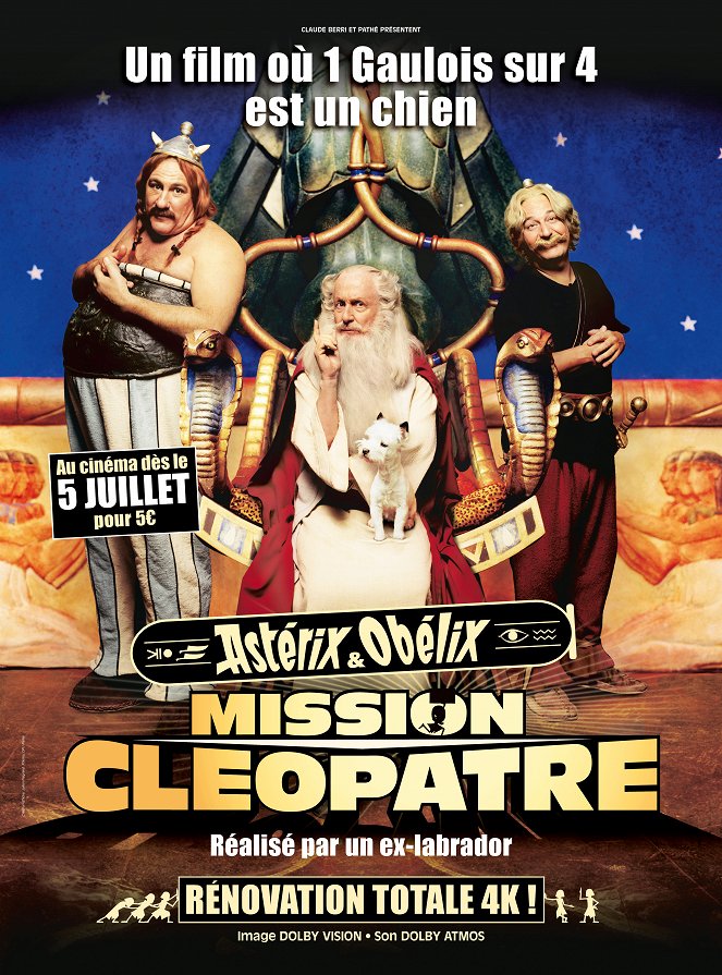 Asterix a Obelix: Mise Kleopatra - Plakáty