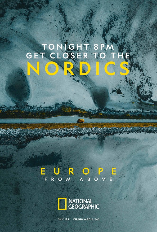 Evropa z výšky - Evropa z výšky - Nordics - Plakáty