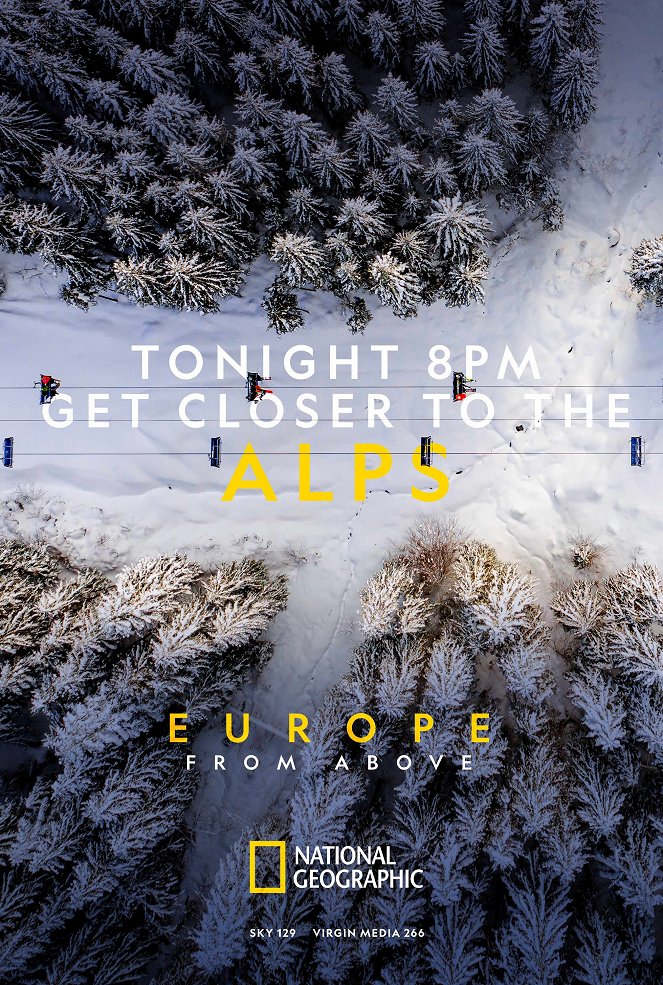 Evropa z výšky - Evropa z výšky - Alps - Plakáty