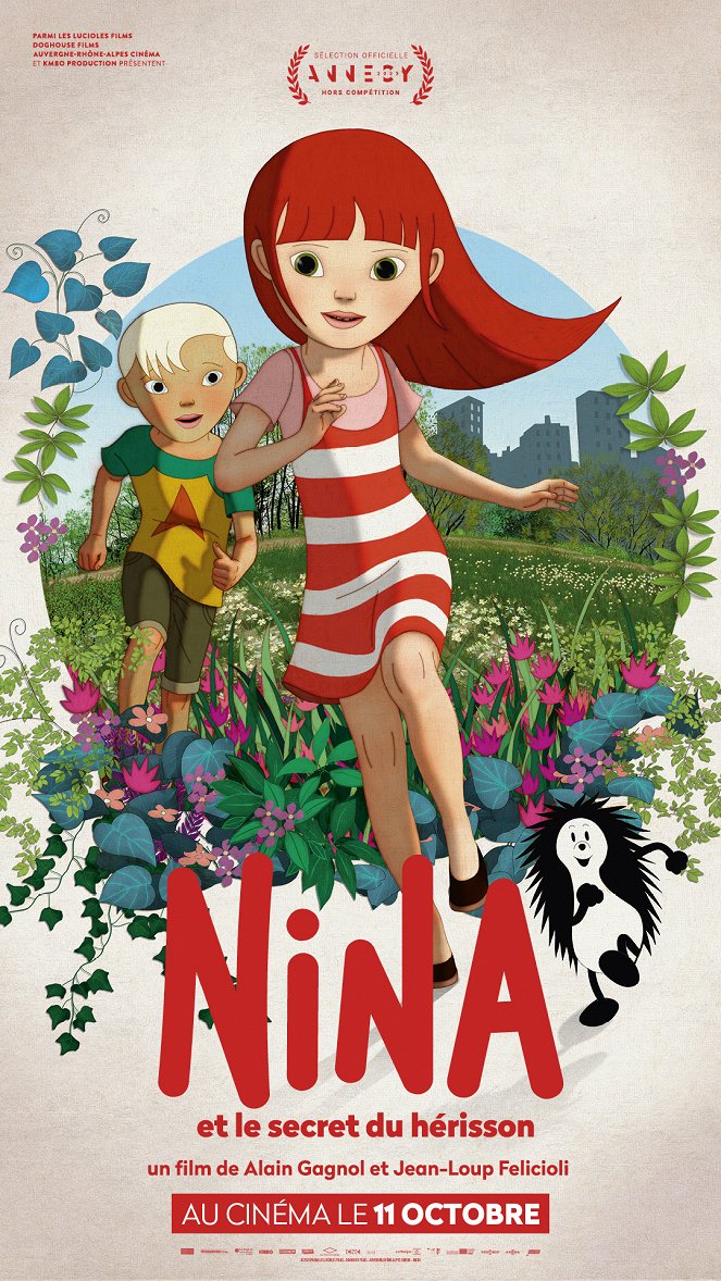 Nina a ježkovo tajemství - Plakáty