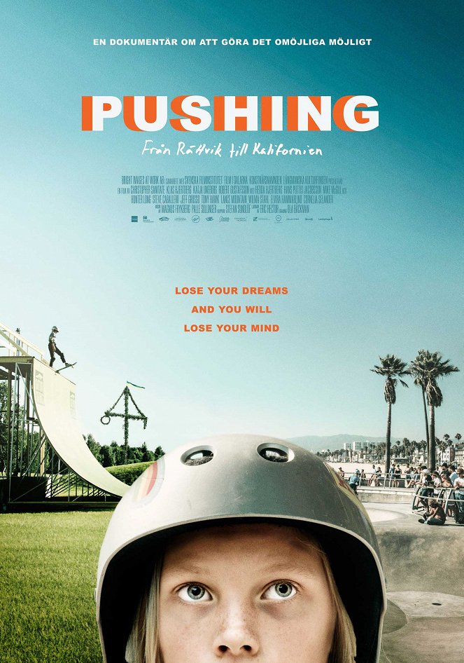 Pushing - Från Rättvik till Kalifornien - Plakáty
