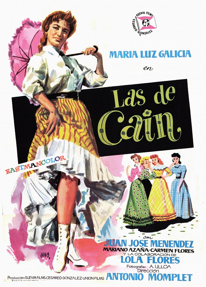 Las de Caín - Plakáty