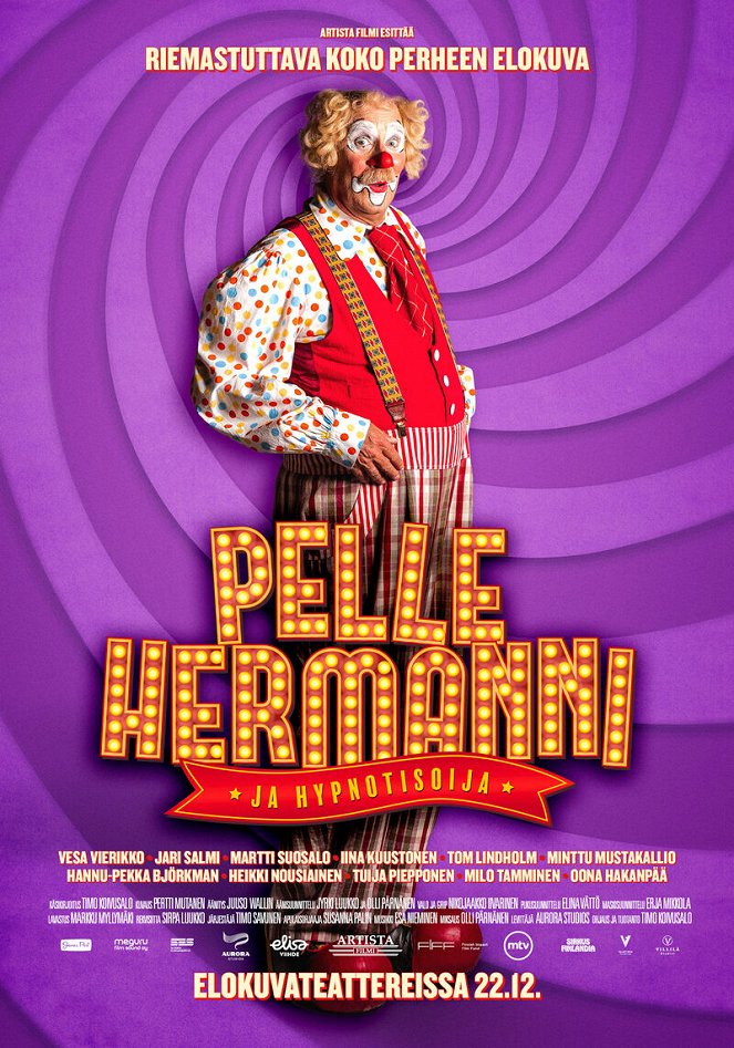 Pelle Hermanni ja hypnotisoija - Plakáty