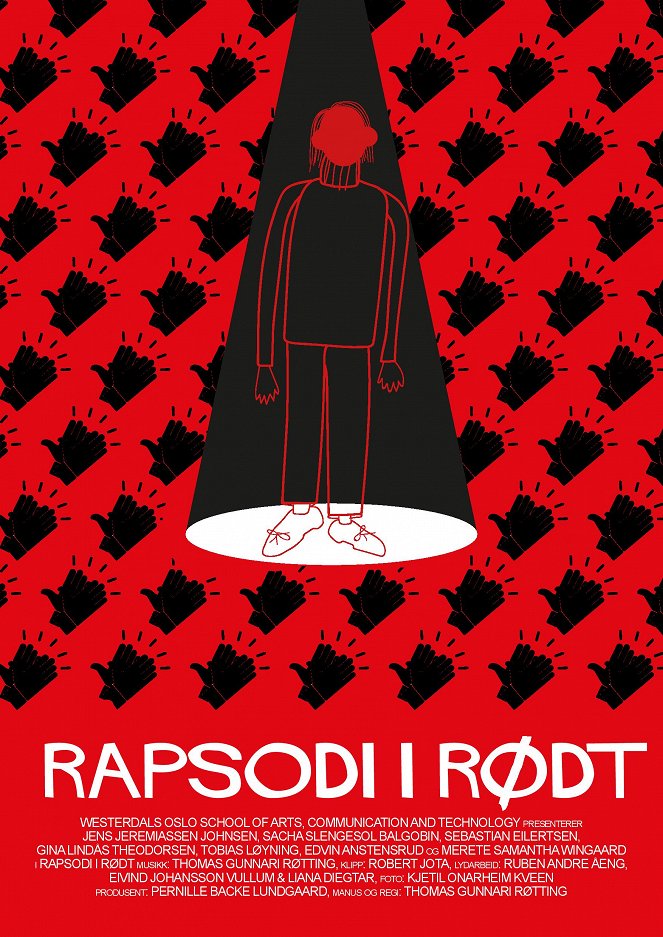 Rapsodi i rødt - Plakáty