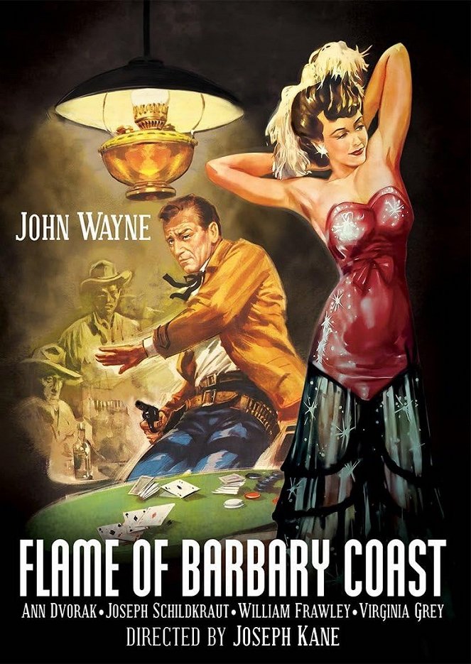 Flame of Barbary Coast - Plakáty