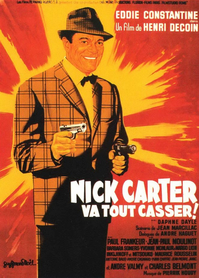 Nick Carter va tout casser - Plakáty