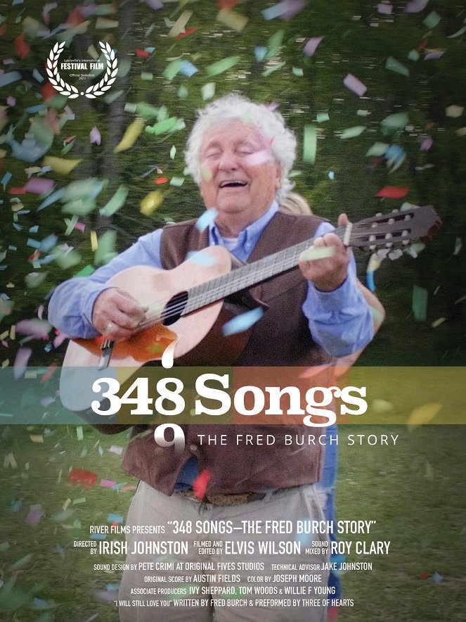 348 Songs the Fred Burch Story - Plakáty